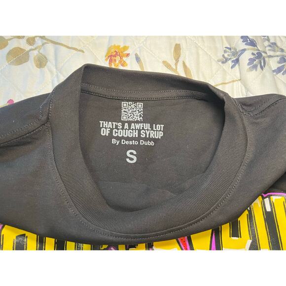 NEW That’s A Awful Lot Of Cough Syrup NASCAR Tee Size Small, Fits Like Medium - Picture 4 of 12